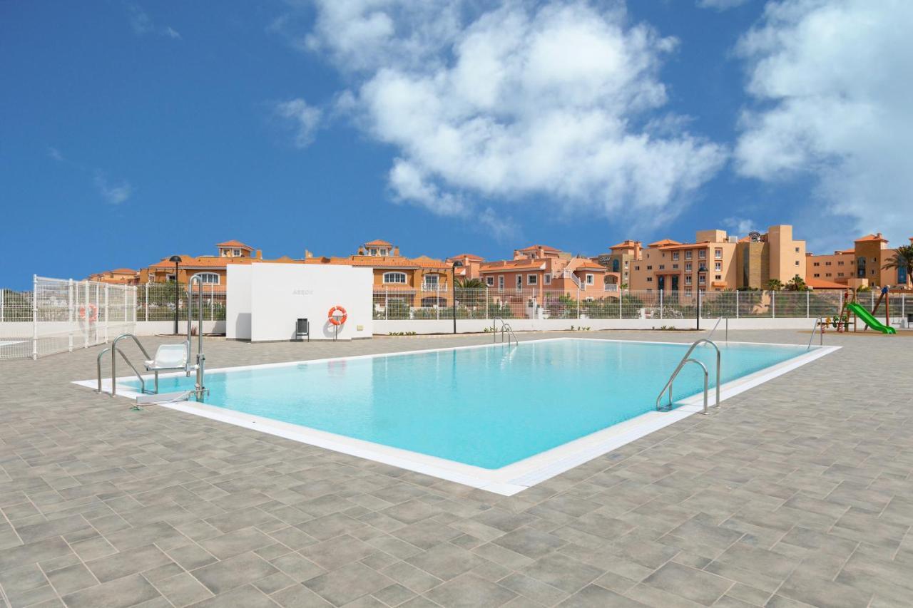 Homeforguest Flat With Large Terrace In Modern Residential Complex With Swimming Pool Caleta De Fuste Exteriér fotografie
