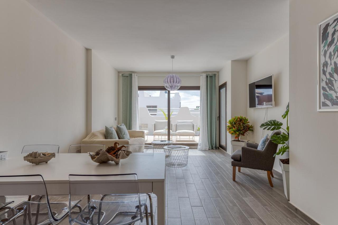 Homeforguest Flat With Large Terrace In Modern Residential Complex With Swimming Pool Caleta De Fuste Exteriér fotografie